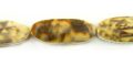 Golden olive shell flat tube