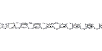 Silver Filled Rolo Chain 0.5mm wholesale