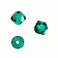 Swarovski 5328 Beads Bicone Emerald