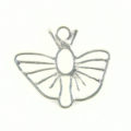 butterfly charm silver finish wholesale