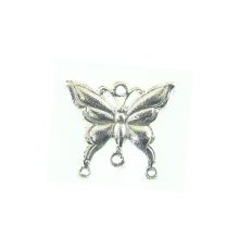 Metalcasted butterfly des antique silver wholesale
