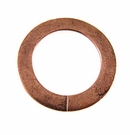 copper finish metal O ring 30mm plain wholesale