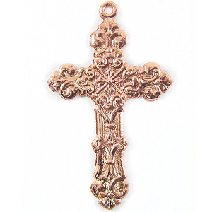 Metal casted cross design copper wholesale