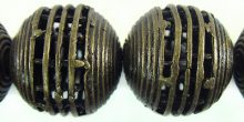 Round spiral wire des antique brass 25mm wholesale