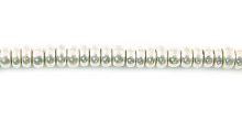 Pukalet silver finish wholesale beads