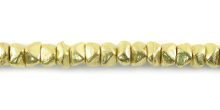 LS-Brass 4x3 chips small wholesale beads