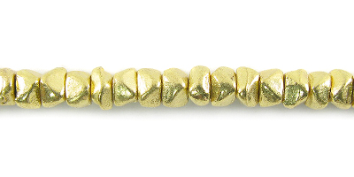 LS-Brass 4x3 chips small wholesale beads