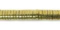 7mm Heishi brass wholesale beads
