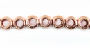 Metal Cast Copper Round Beads w/ 3mm Center-hole wholesale