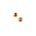 wholesale Copper Seamed Round Beads 6mm