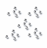 V-Cut Sterling Silver Beads wholesale