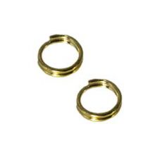 wholesale Split Rings Gold 8mm