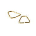 Open triangle jump ring 7x9mm wholesale