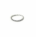 Sterling Silver Twisted Round Jump Rings