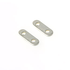 Sterling Silver 2 Strand Spacer Bars wholesale
