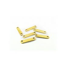 wholesale Spacer Bars 2 strand Gold