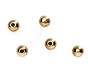 wholesale Memory Wire End Caps Gold 3mm