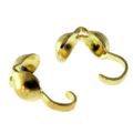 wholesale Bead Tip Double Cup Gold