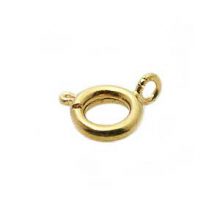 wholesale Spring Ring Gold Large 9mm