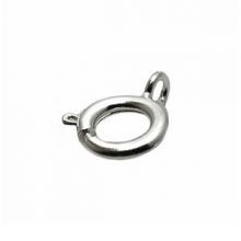 wholesale Spring Ring Silver Large 9mm