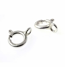 Sterling Silver Spring Rings (Closed) 6mm