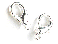 wholesale Lobster Clasps Silver Extra Small