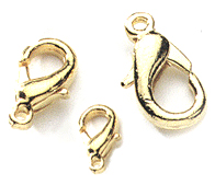 wholesale Lobster Clasps Gold Small