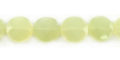 new jade faceted coin 12x6mm wholesale gemstones