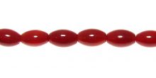 bamboo coral (red) rice beads wholesale gemstones