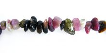 Tourmaline chip beads 4x6mm wholesale gemstones