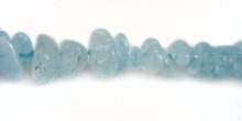 Aquamarine Chips ~5mm 16" strand wholesale gemstones