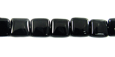 Black Onyx Squares wholesale gemstones