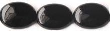 black agate oval wholesale gemstones