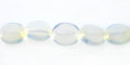 Opal Quartz, Flat Oval Beads wholesale gemstones