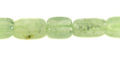 prehnite green flat oval faceted wholesale gemstones
