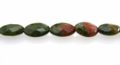 Unakite oval faceted 6x10mm wholesale gemstones