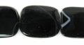 Blackline agate flat sqr wholesale gemstones