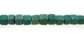 Green Turquoise Cube 4mm wholesale gemstone