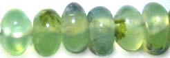 Prehnite green rondelle 8x5mm wholesale gemstones