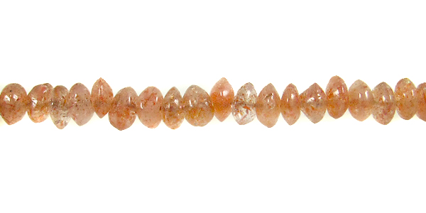 Button Sunstone Beads wholesale gemstones