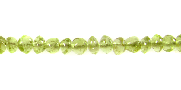 Peridot button beads 4mm wholesale gemstones