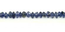 Iolite button beads 4mm wholesale gemstones