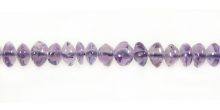 Amethyst button beads 4mm wholesale gemstones