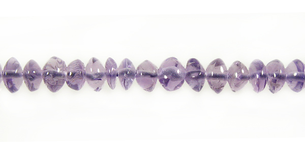 Amethyst button beads 4mm wholesale gemstones