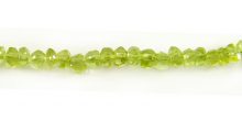Peridot saucer faceted 3.5mm wholesale gemstones