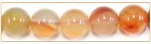 Orange Carnelian roud bead 10mm wholesale gemstones