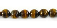 Yellow tiger eye round beads 8mm wholesale gemstones
