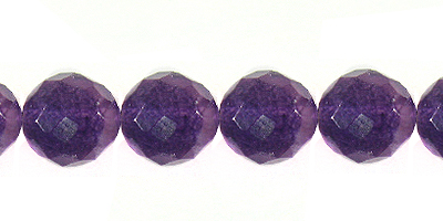 purple fluorite round beads faceted 8mm wholesale gemstones