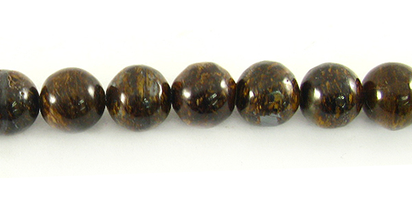 Bronzite round beads 8mm,51pcs/str wholesale gemstones