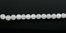 white jade round beads faceted 6mm wholesale gemstones
